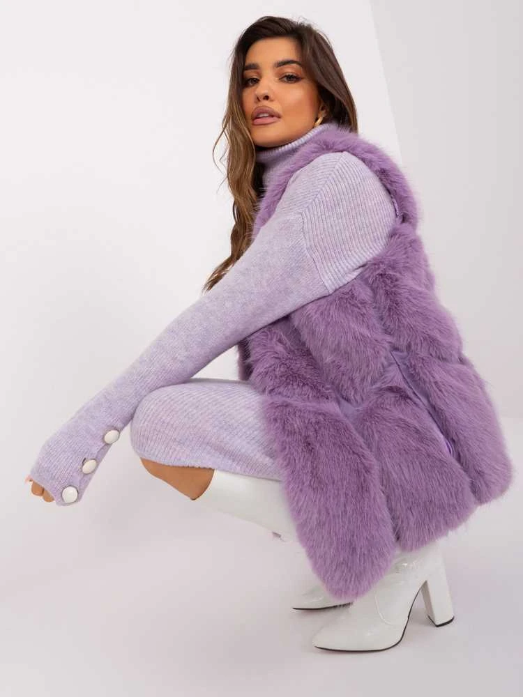 Wool Fashion Italia Liemenė-AT-KZ-2375.00P-šviesiai violetinė