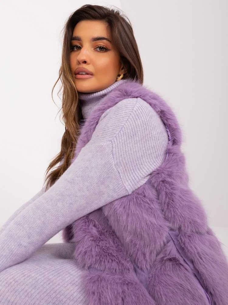 Wool Fashion Italia Liemenė-AT-KZ-2375.00P-šviesiai violetinė
