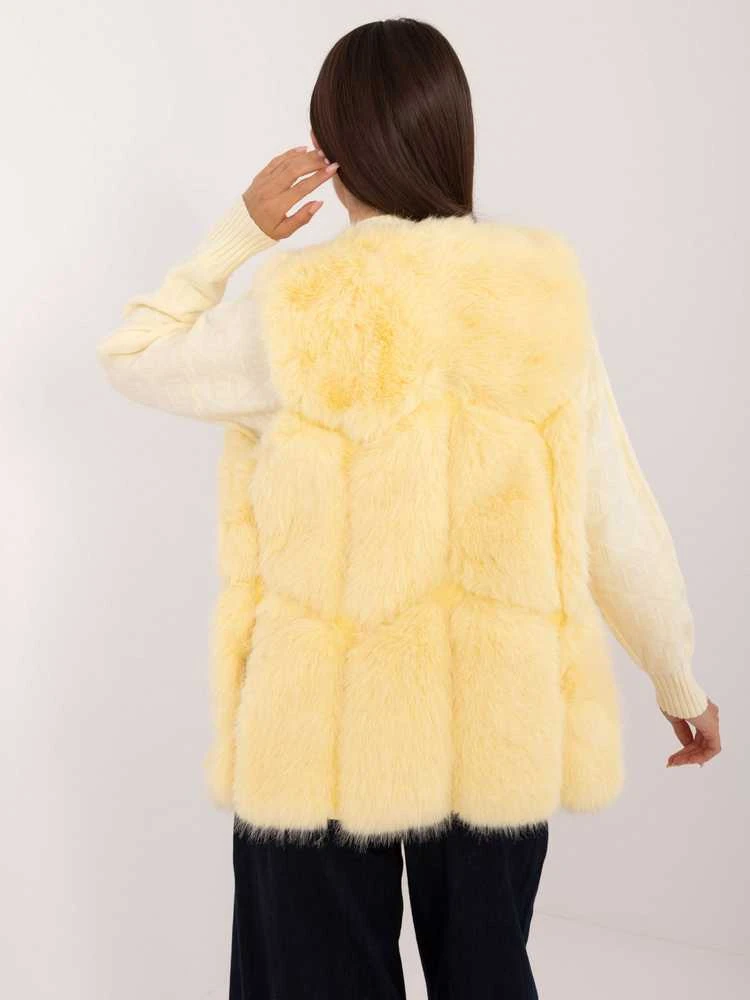 Wool Fashion Italia Liemenė-AT-KZ-2375.00P-šviesiai geltona