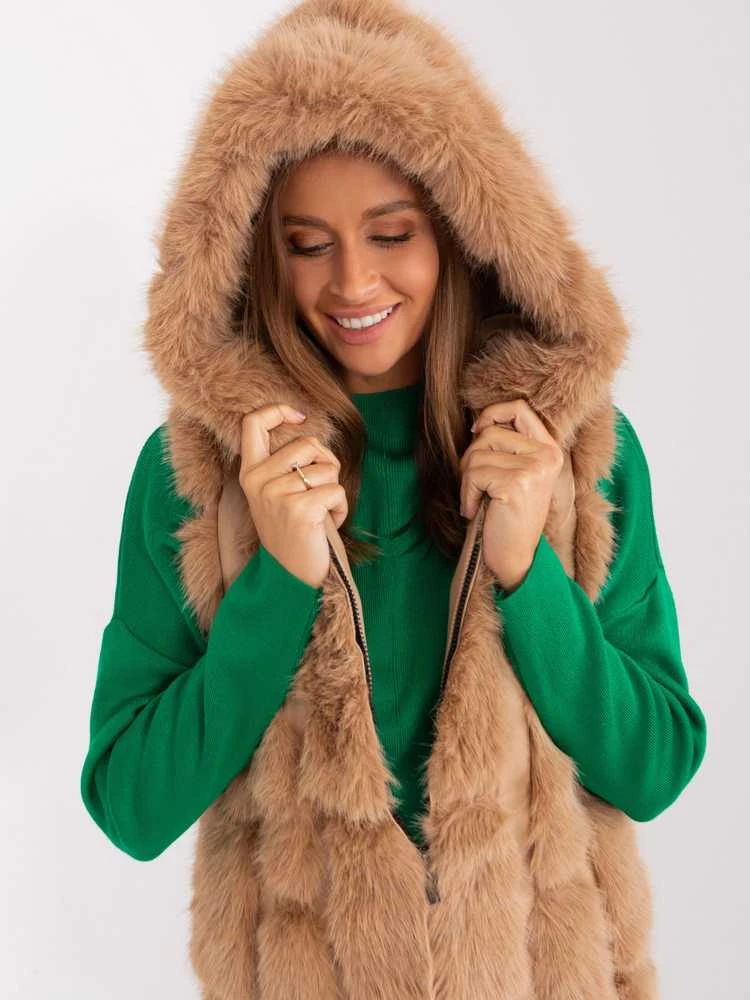 Wool Fashion Italia Liemenė-AT-KZ-2379.96P-kupranugaris