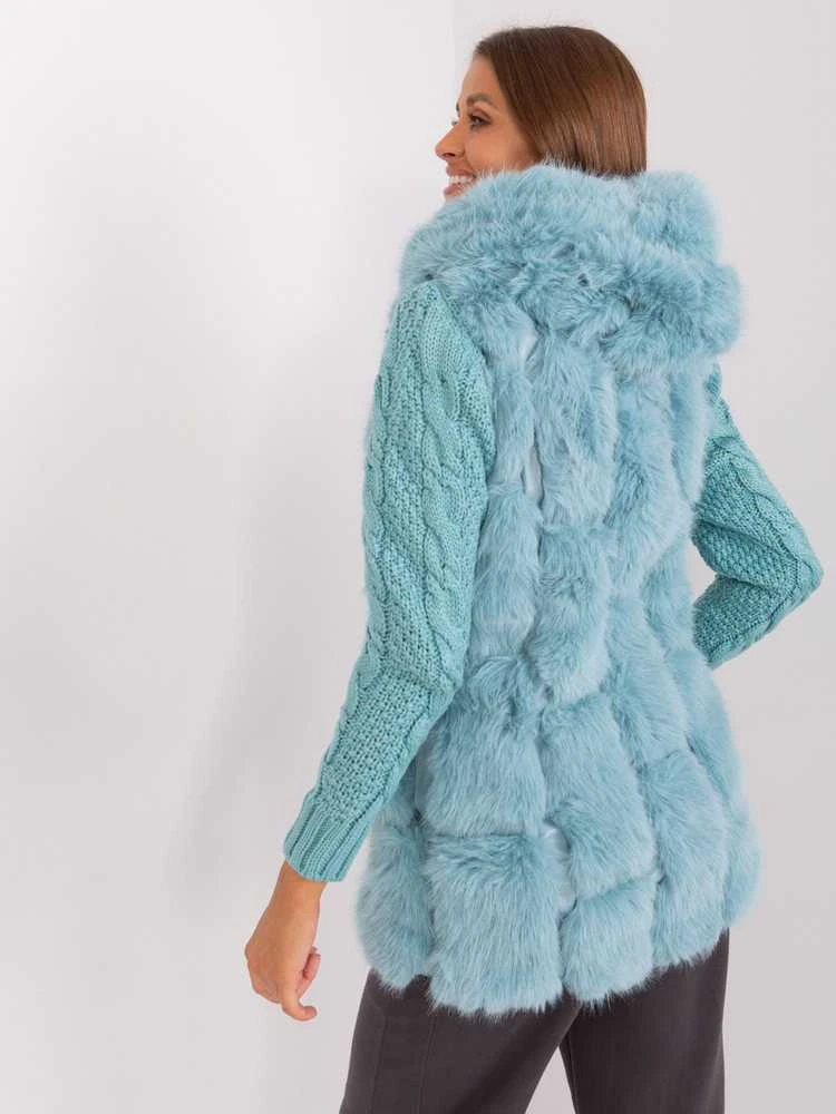 Wool Fashion Italia Liemenė-AT-KZ-2379.96P-mėtinė