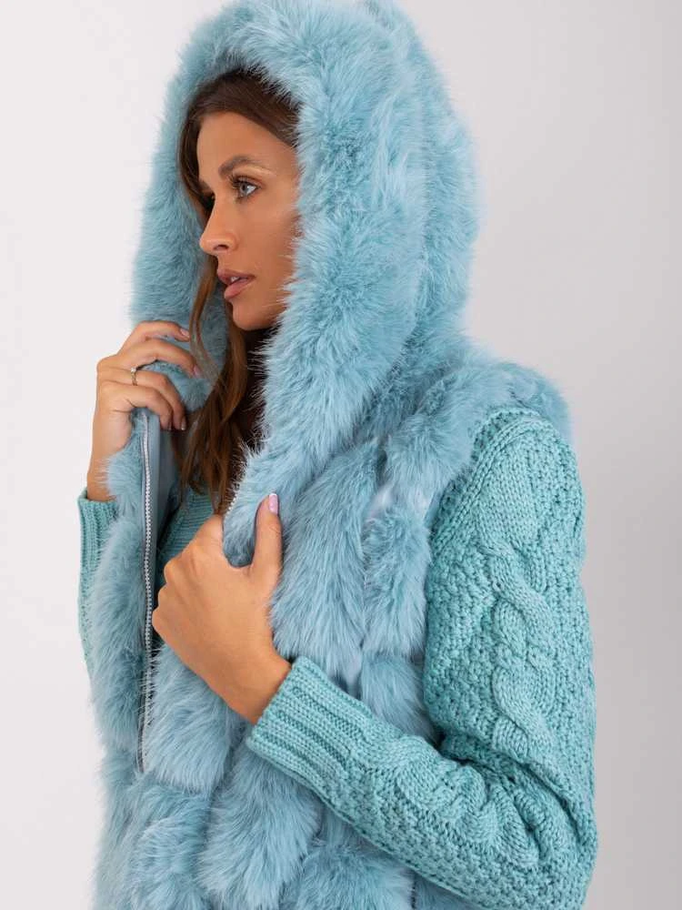 Wool Fashion Italia Liemenė-AT-KZ-2379.96P-mėtinė