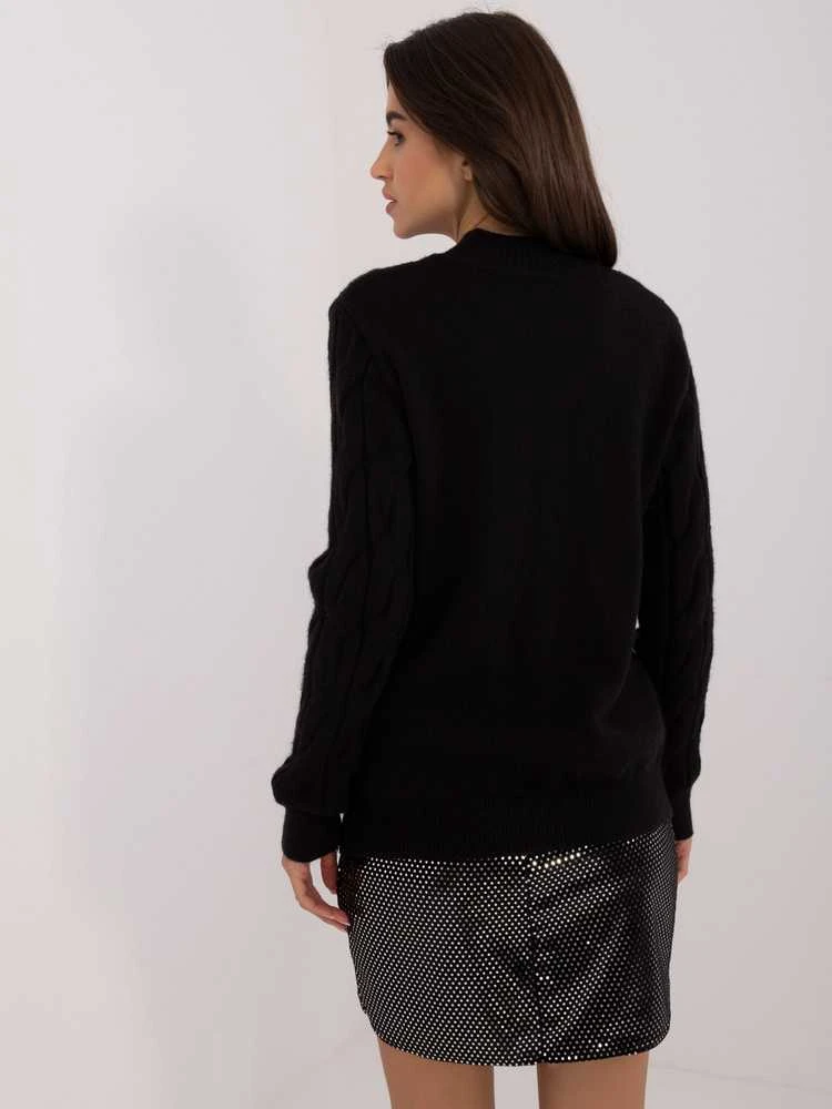 Wool Fashion Italia Megztinis-AT-SW-2235.00P-juodas