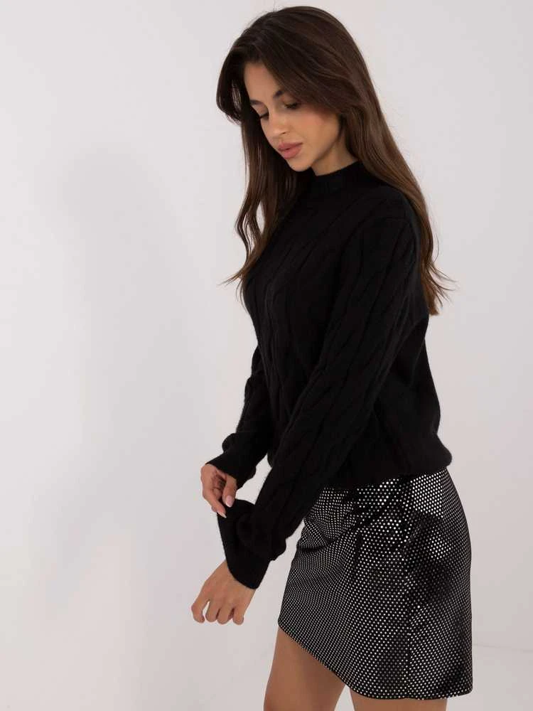Wool Fashion Italia Megztinis-AT-SW-2235.00P-juodas