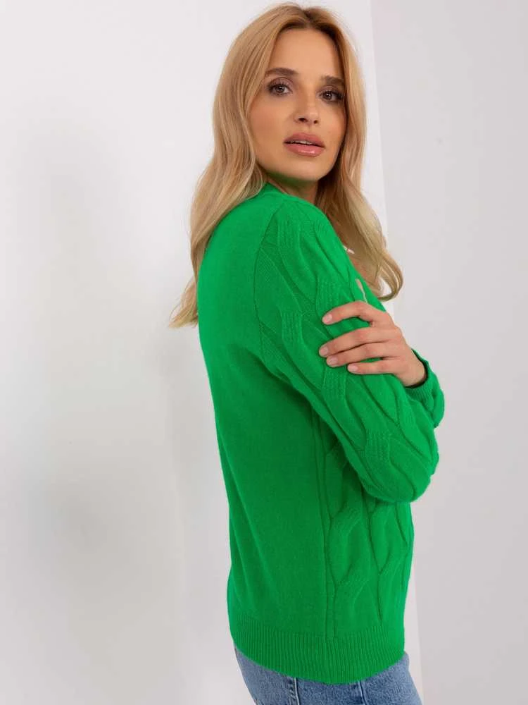 Wool Fashion Italia Megztinis-AT-SW-2235.00P-žalias