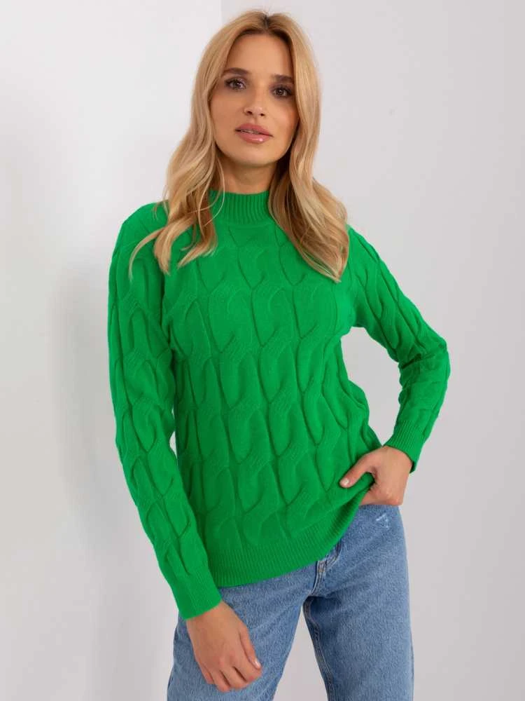 Wool Fashion Italia Megztinis-AT-SW-2235.00P-žalias
