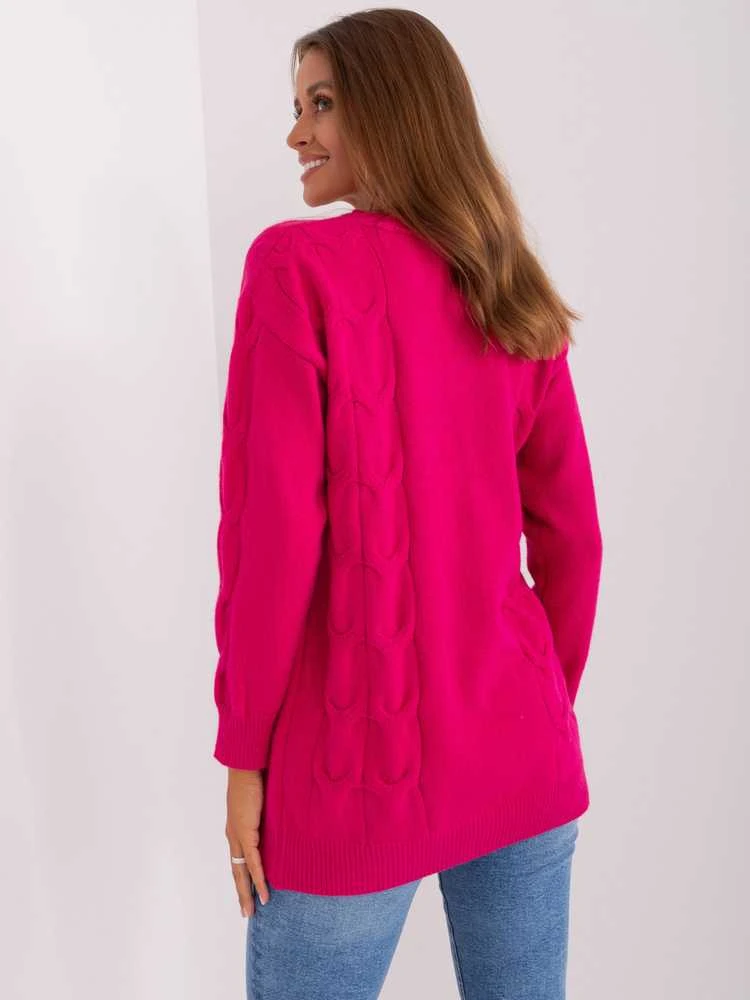 Wool Fashion Italia Megztinis-AT-SW-2241.36P-fuksija