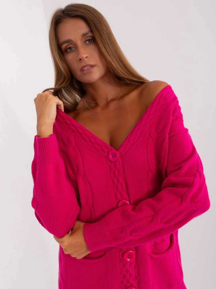 Wool Fashion Italia Megztinis-AT-SW-2241.36P-fuksija