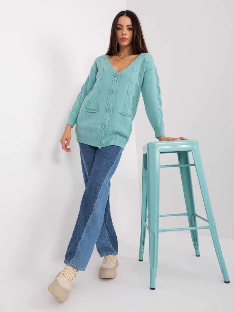 Wool Fashion Italia Megztinis-AT-SW-2241.36P-mint