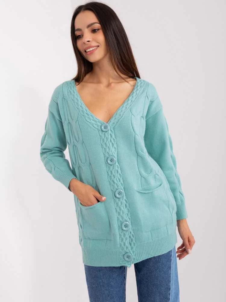 Wool Fashion Italia Megztinis-AT-SW-2241.36P-mint