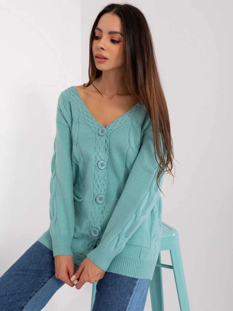 Wool Fashion Italia Megztinis-AT-SW-2241.36P-mint