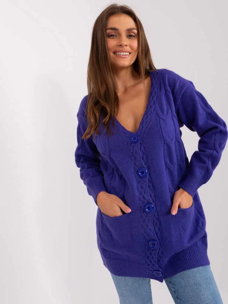 Wool Fashion Italia Megztinis-AT-SW-2241.36P-violetinė