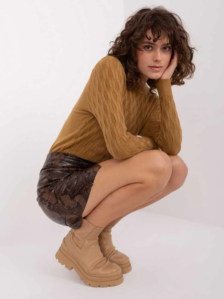 Wool Fashion Italia Megztinis-AT-SW-2324-2.68-camel