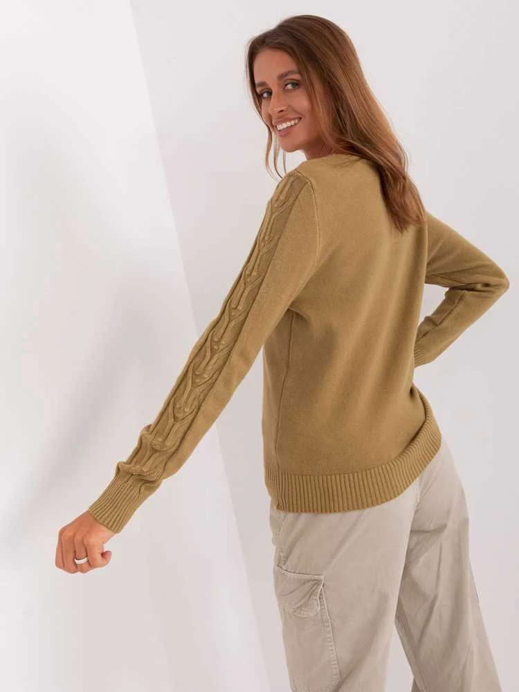 Wool Fashion Italia Megztinis-AT-SW-2329.98P-olive