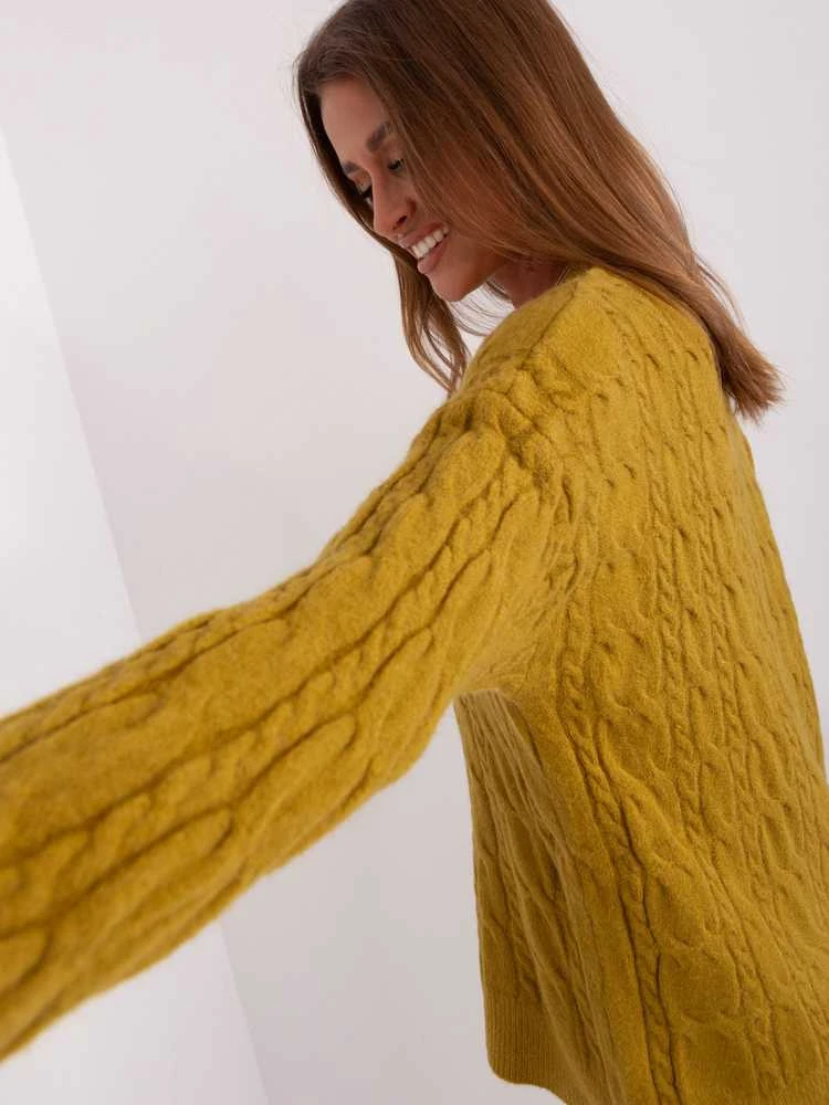 Wool Fashion Italia Megztinis-AT-SW-2335-1.68P-olive