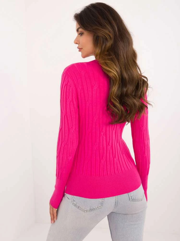 Wool Fashion Italia Megztinis-AT-SW-2338-2.00-fuksija