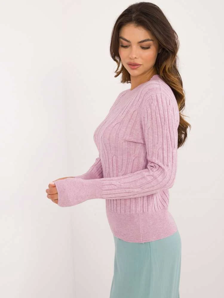 Wool Fashion Italia Megztinis-AT-SW-2338-2,61-alyvinis