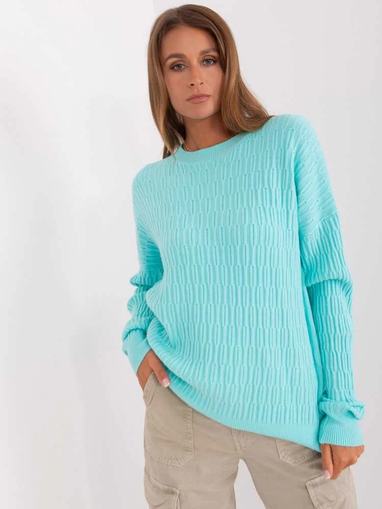 Wool Fashion Italia Megztinis-AT-SW-2338.14P-mint