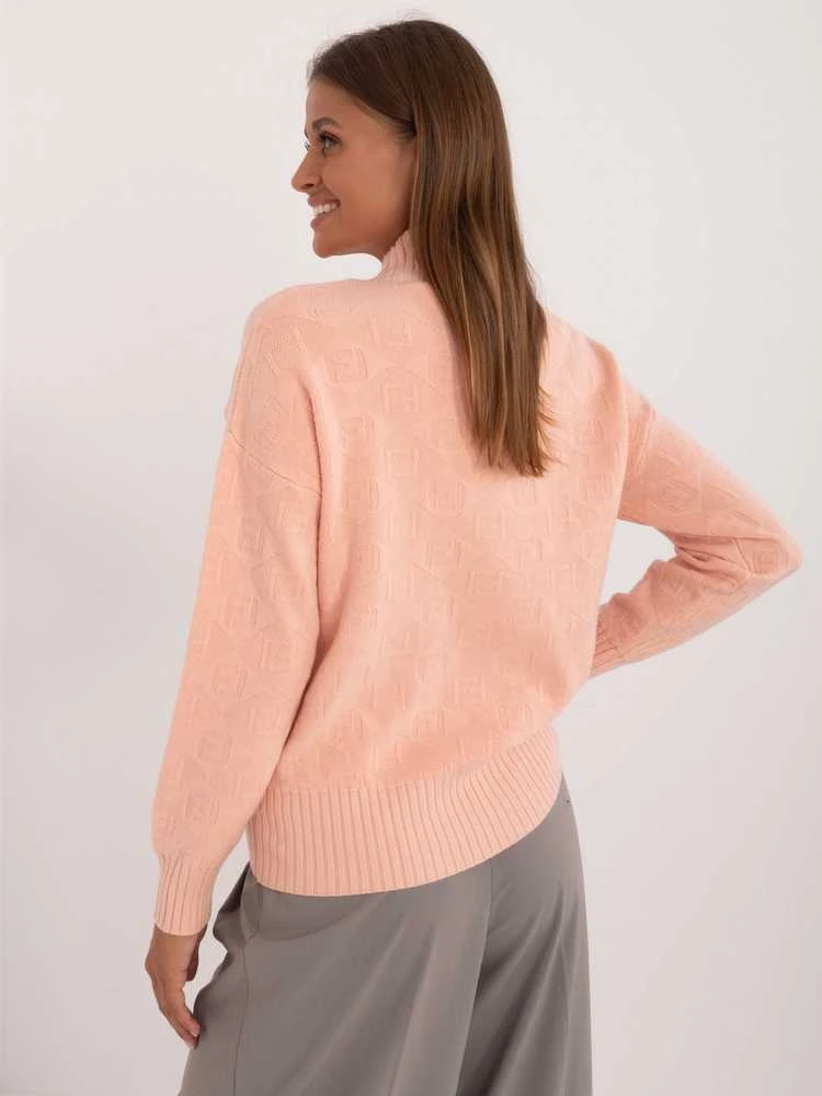 Wool Fashion Italia Megztinis-AT-SW-2339.54-persikas