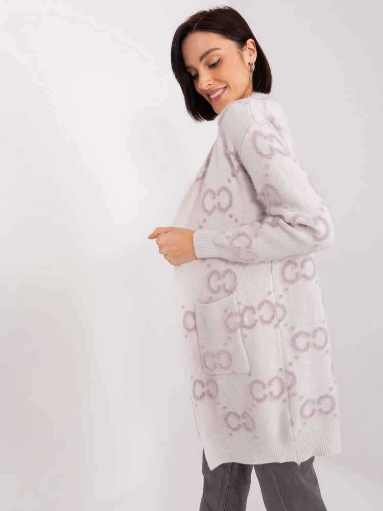 Wool Fashion Italia Megztinis-AT-SW-23401-A.39-šviesiai violetinis