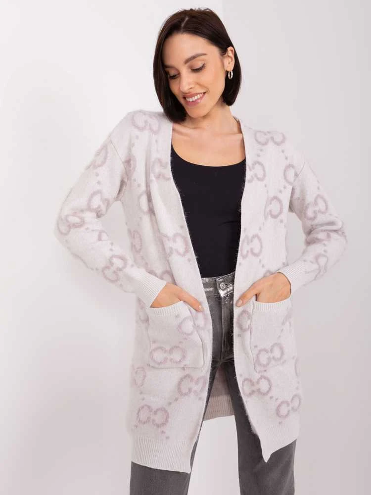 Wool Fashion Italia Megztinis-AT-SW-23401-A.39-šviesiai violetinis