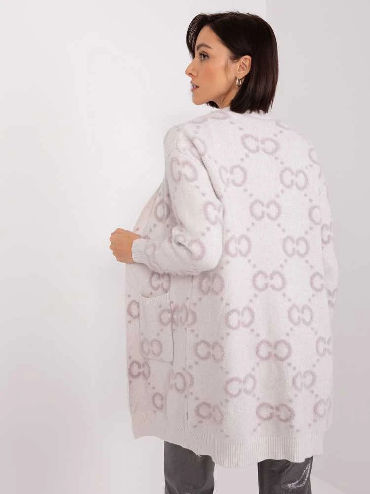 Wool Fashion Italia Megztinis-AT-SW-23401-A.39-šviesiai violetinis