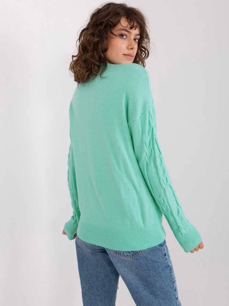 Wool Fashion Italia Megztinis-AT-SW-2340.10-mint