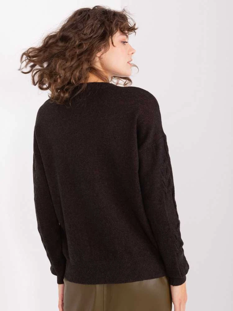 Wool Fashion Italia Megztinis-AT-SW-2340.22-juodas