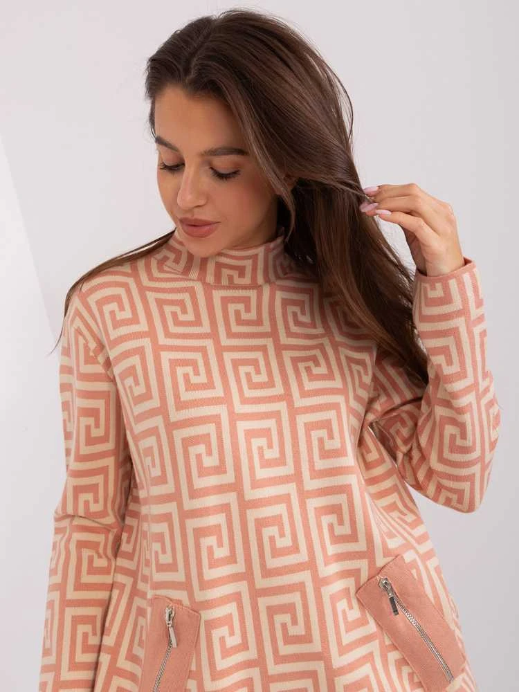 Wool Fashion Italia Megztinis-AT-SW-2341.00P-persikas