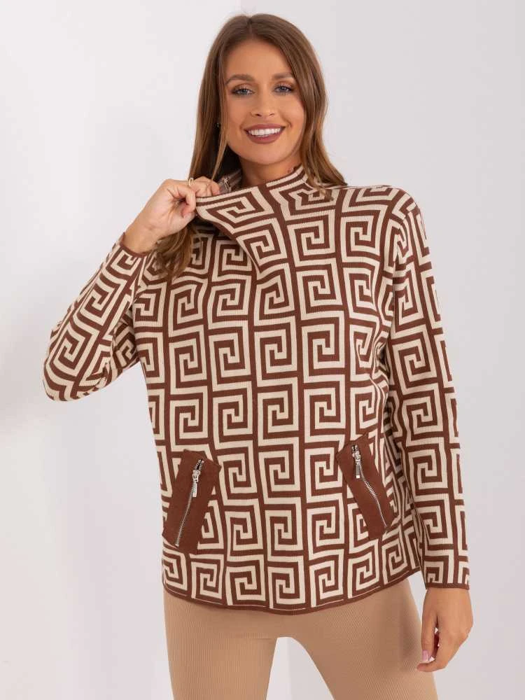 Wool Fashion Italia Megztinis-AT-SW-2341.00P-rudas