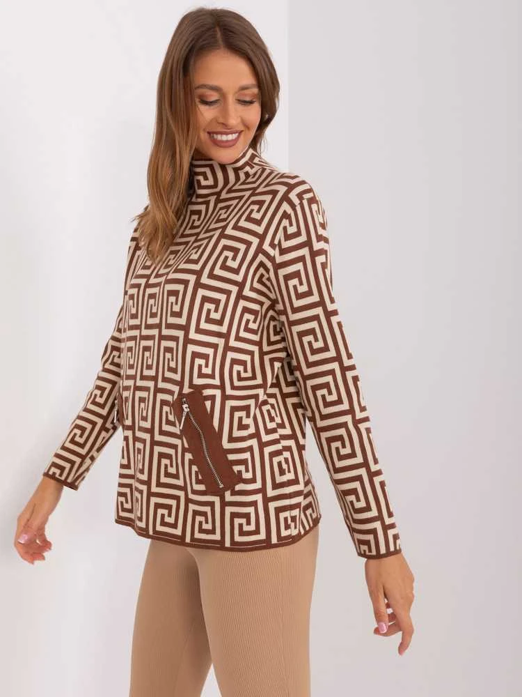 Wool Fashion Italia Megztinis-AT-SW-2341.00P-rudas