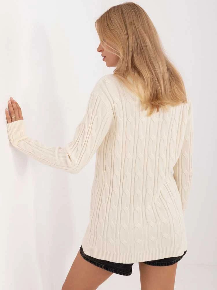 Wool Fashion Italia Megztinis-AT-SW-2343.88-ekru