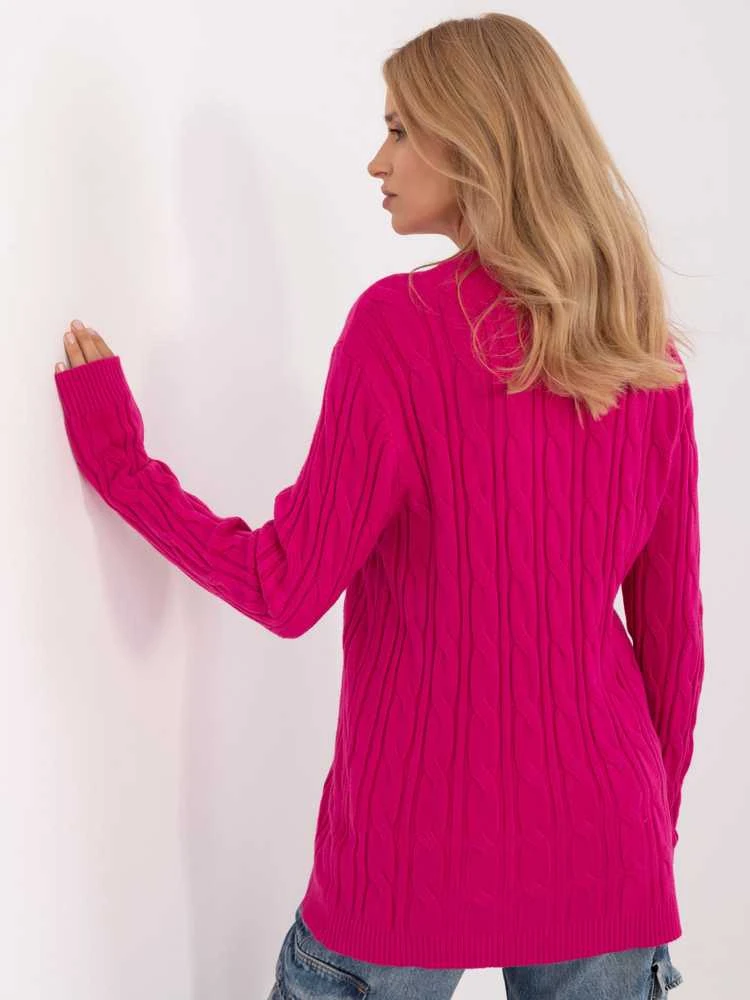 Wool Fashion Italia Megztinis-AT-SW-2343.88-fuksija