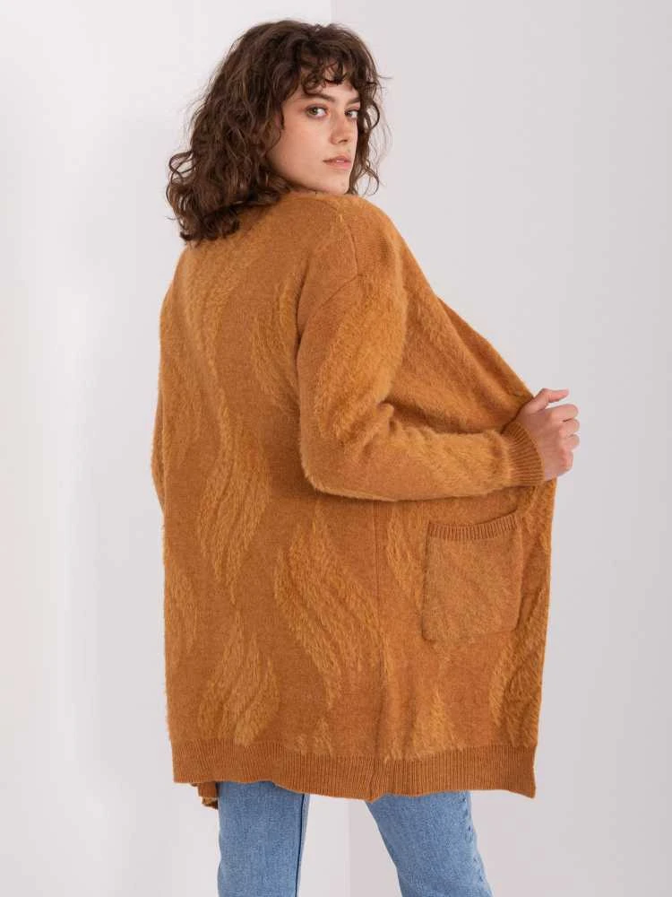 Wool Fashion Italia Megztinis moterims AT-SW-234501.00P, kupranugario spalvos