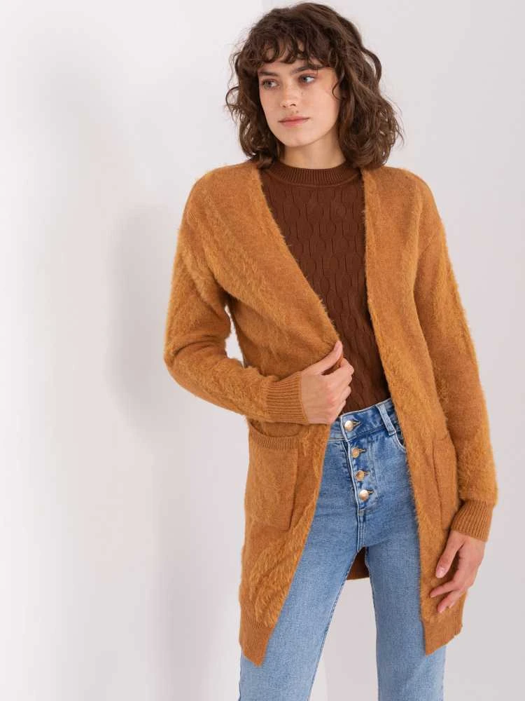 Wool Fashion Italia Megztinis moterims AT-SW-234501.00P, kupranugario spalvos
