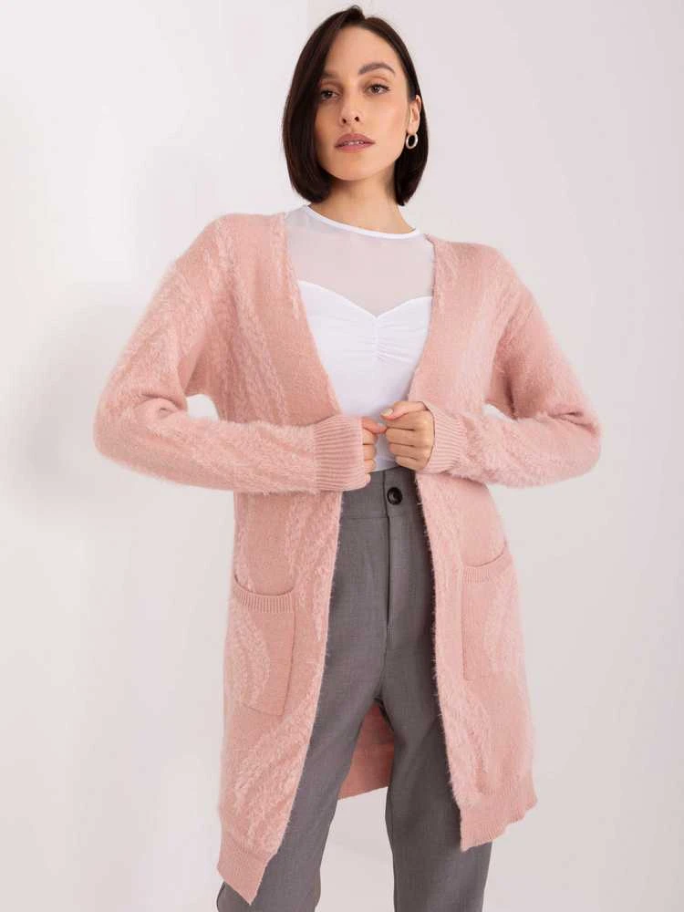 Wool Fashion Italia Megztinis-AT-SW-234501.00P-šviesiai rožinis