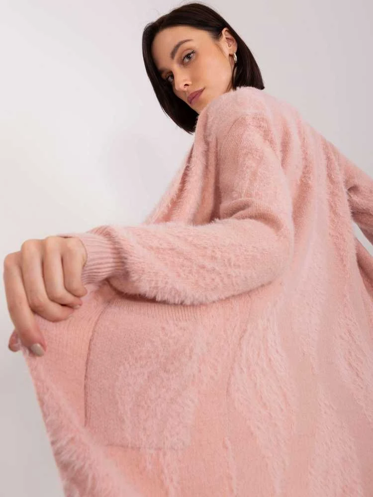 Wool Fashion Italia Megztinis-AT-SW-234501.00P-šviesiai rožinis