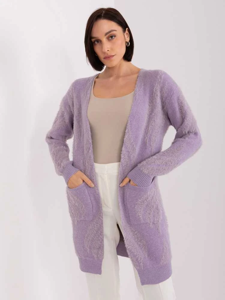 Wool Fashion Italia Megztinis-AT-SW-234501.00P-šviesiai violetinis