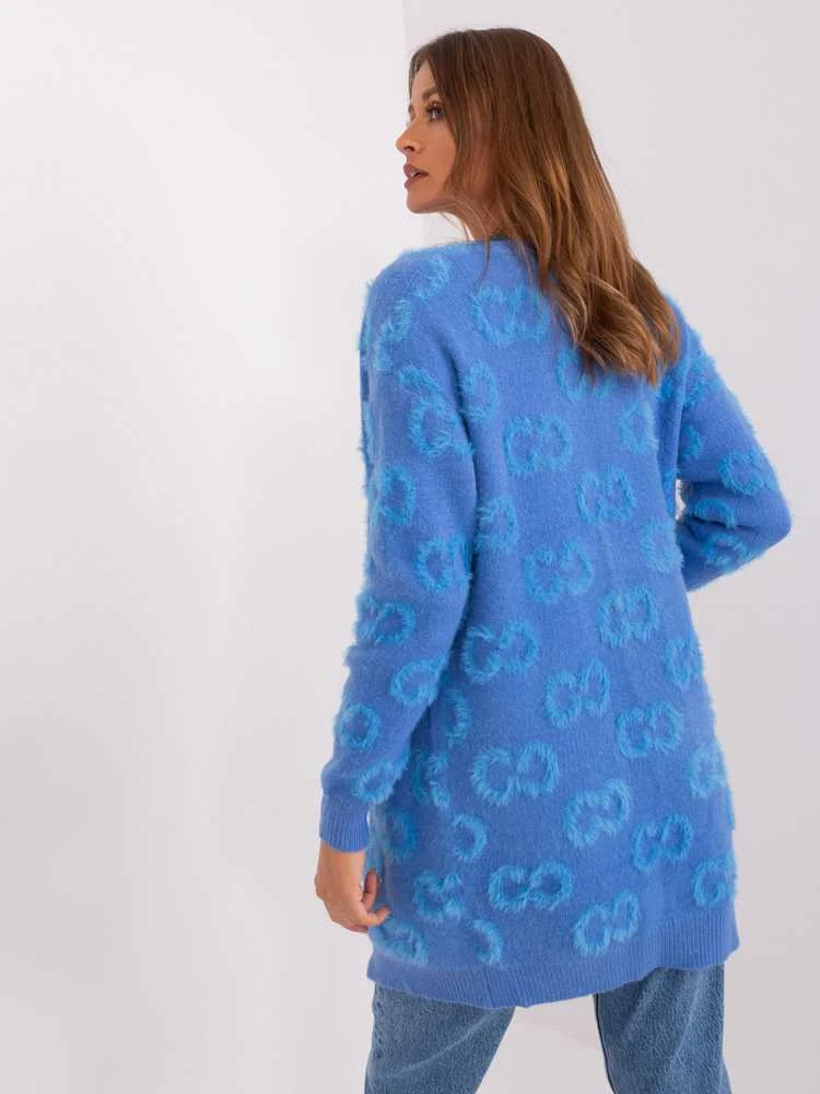 Wool Fashion Italia Megztinis-AT-SW-234502.38X-mėlynas