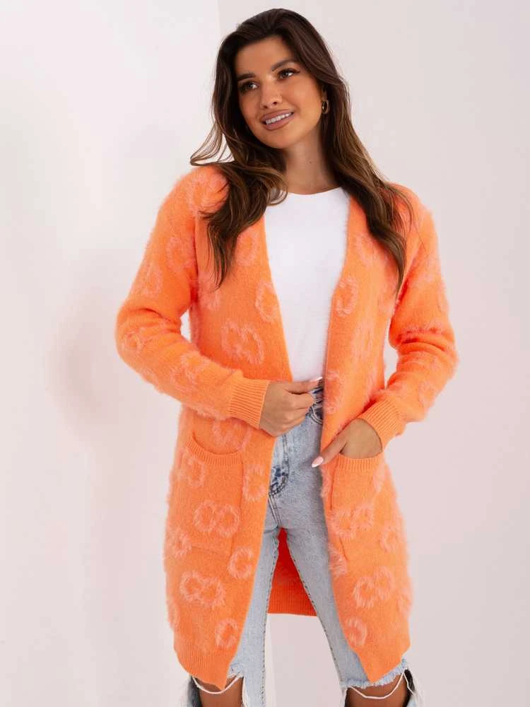 Wool Fashion Italia Megztinis-AT-SW-234502.38X-oranžinė
