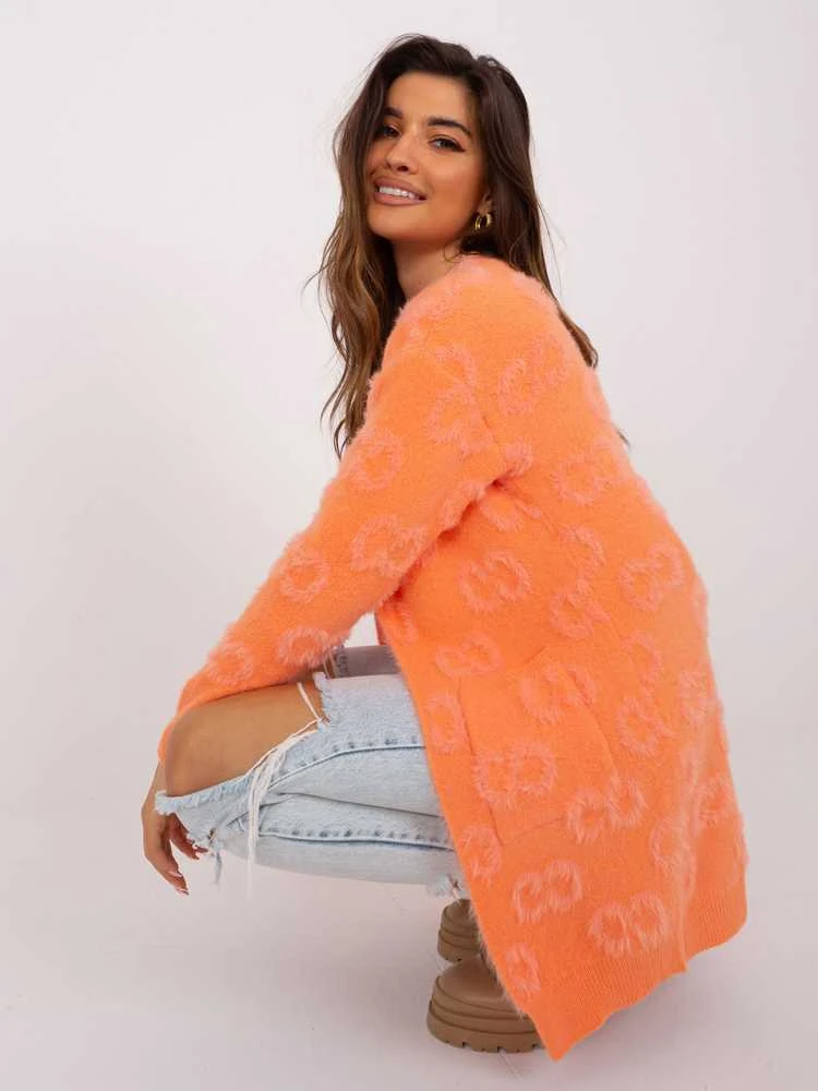 Wool Fashion Italia Megztinis-AT-SW-234502.38X-oranžinė