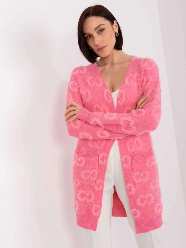 Wool Fashion Italia Megztinis-AT-SW-234502.38X-rožinis