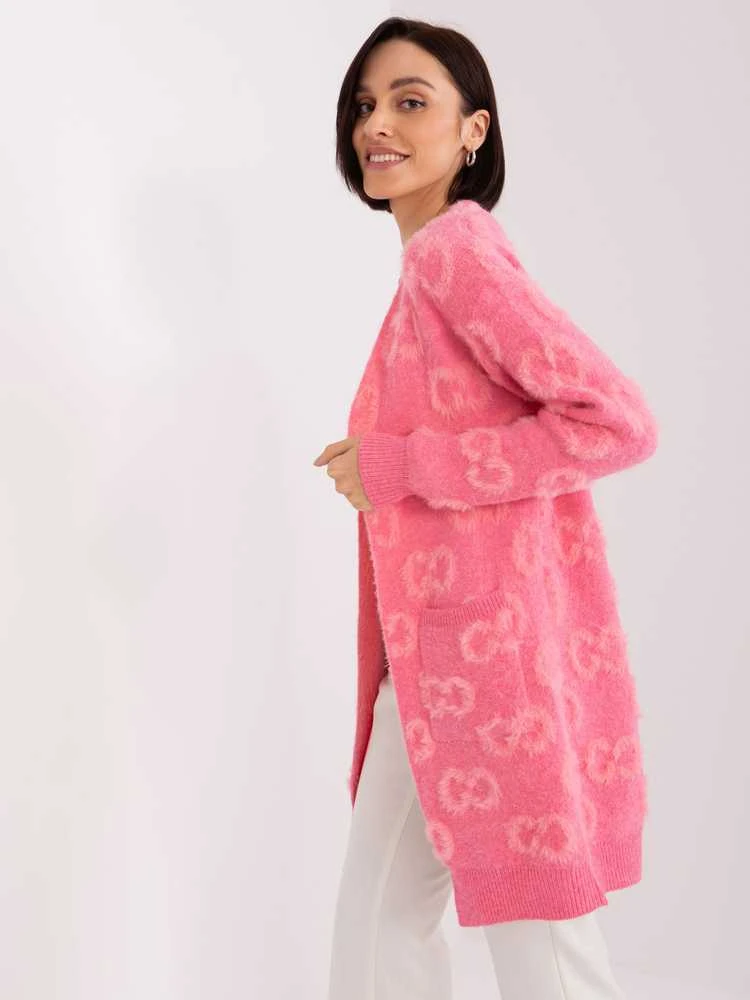 Wool Fashion Italia Megztinis-AT-SW-234502.38X-rožinis