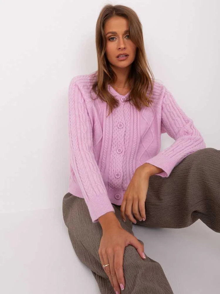 Wool Fashion Italia Megztinis-AT-SW-2346-2,99P-alyvinis