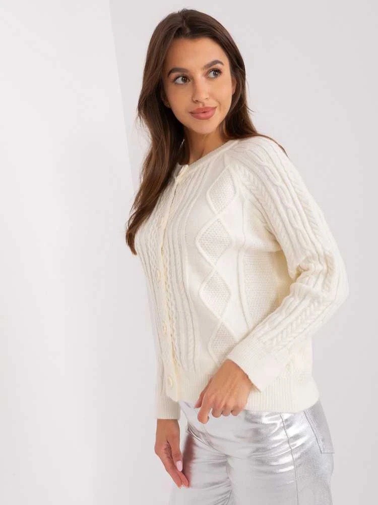 Wool Fashion Italia Megztinis-AT-SW-2346-2,99P-ekru