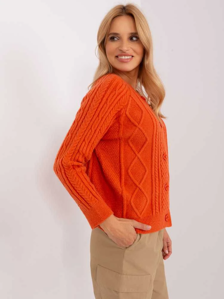 Wool Fashion Italia Megztinis-AT-SW-2346-2,99P-oranžinė