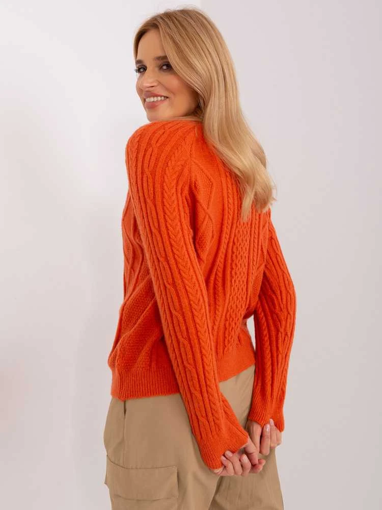 Wool Fashion Italia Megztinis-AT-SW-2346-2,99P-oranžinė
