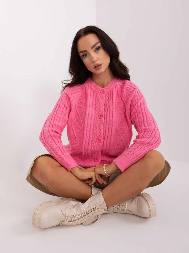 Wool Fashion Italia Megztinis-AT-SW-2346-2,99P-rožinis