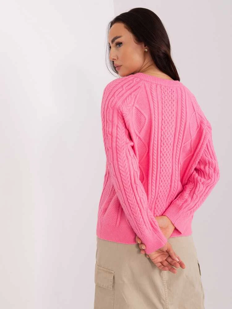Wool Fashion Italia Megztinis-AT-SW-2346-2,99P-rožinis