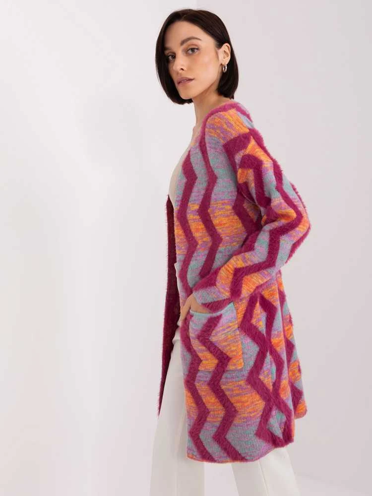 Wool Fashion Italia Megztinis-AT-SW-234701.34-fuksija